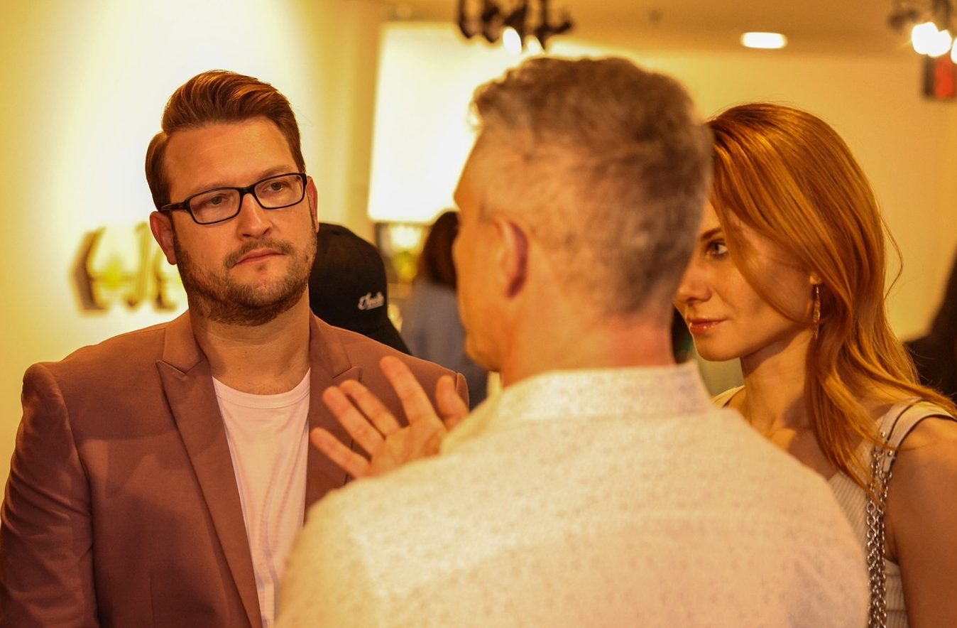 Tom Dean and Sully Sullivan Networking at MITA Arizona Cannabis Networking Event